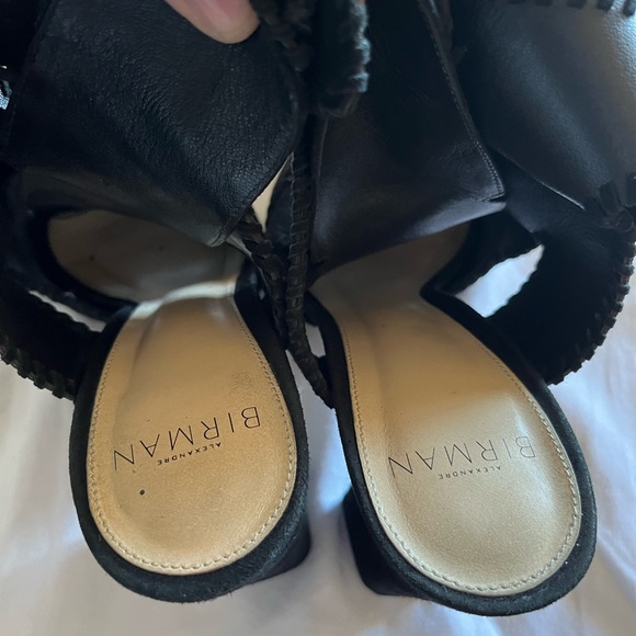 Alexandre Birman black suede open toe booties - Picture 7 of 15